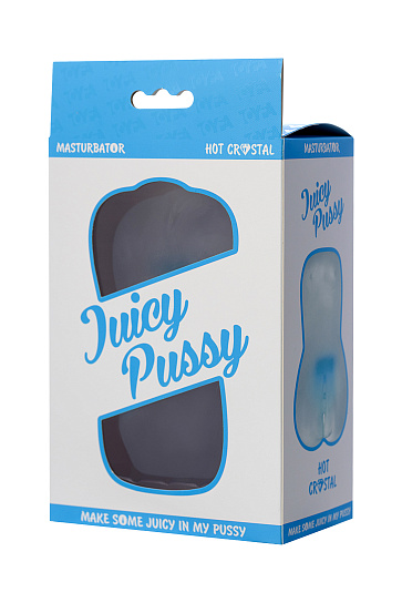 Мастурбатор реалистичный Toyfa Juicy Pussy Hot Crystal