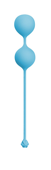 Шарики вагинальные Empress для тренировки мыщц, из силикона, голубые