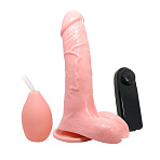 Фаллоимитатор с вибрацией и эякуляцией Baile Ejection Hero, 18 см