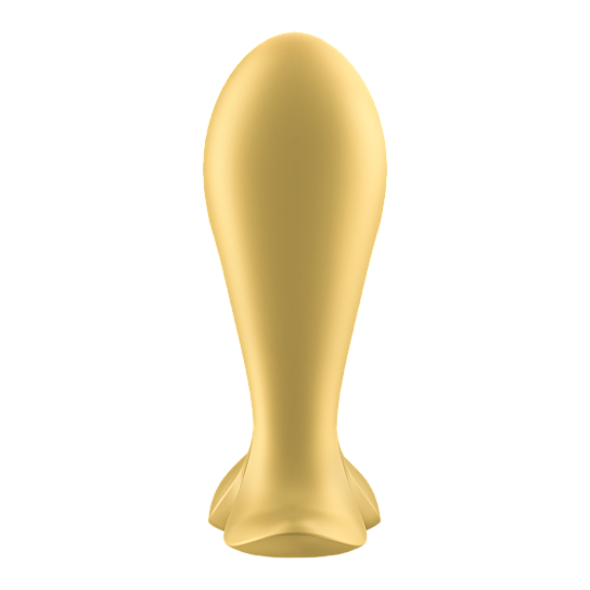 Анальная пробка с вибрацией Satisfyer Intensity Plug, желтая