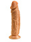 Фаллоимитатор на присоске с выраженным рельефом Love Toy 19,5 см