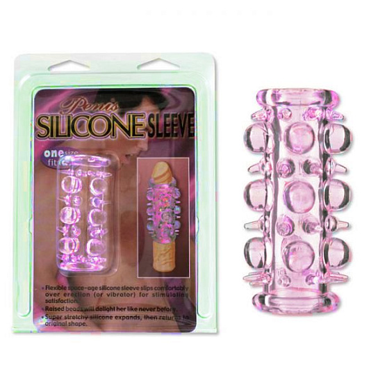 Стимулирующая насадка на пенис Penis Sleeve Clear