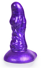 Необычный фаллоимитатор на присоске Magic Hero 19 см, фиолетовый