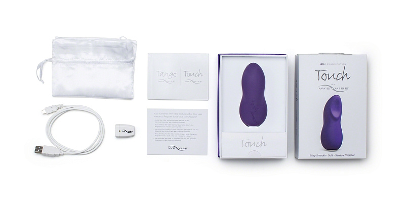 Фиолетовый вибратор для стимуляции клитора We-Vibe Touch