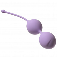 Вагинальные шарики Fleur-de-Lisa со смещенным центром тяжести и шнуром, сиреневые