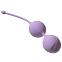 Вагинальные шарики Fleur-de-Lisa со смещенным центром тяжести и шнуром, сиреневые