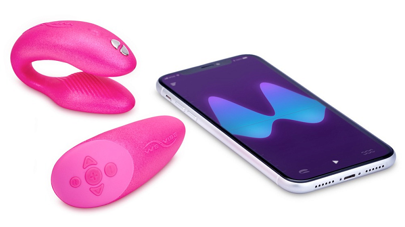 Вибратор для пар We-Vibe Chorus, розовый