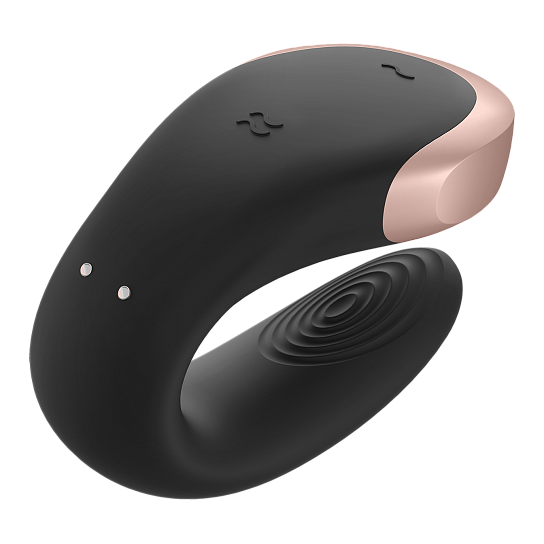 Вибратор для пар Satisfyer Double Love, черный
