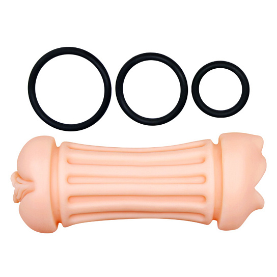 Реалистичный мастурбатор ротик-вагина для мужчин Baile