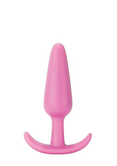 Анальный стимулятор THE CORK из силикона, розовый