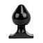 Большая пробка для анального секса ALL BLACK AB76, 11 мм
