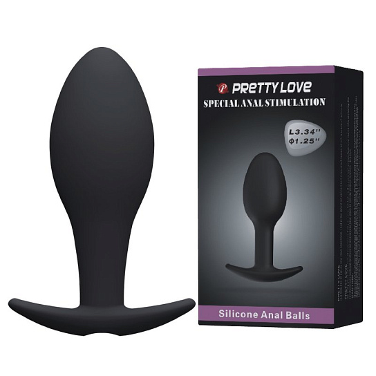 Анальный стимулятор с ограничительным основанием