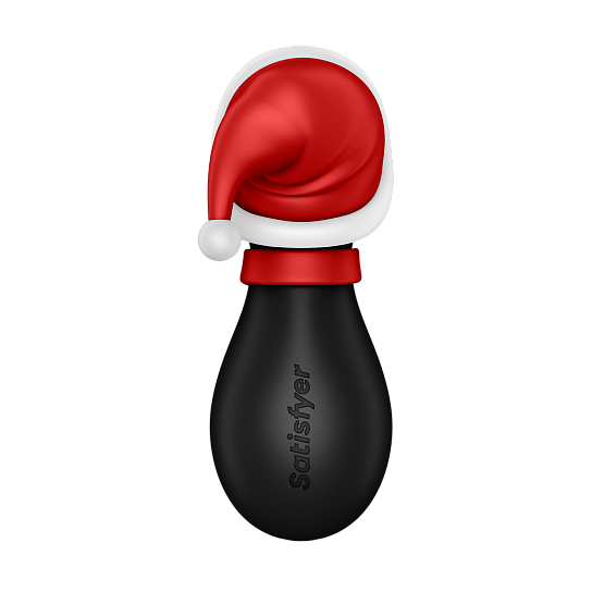 Вакуумно-волновой стимулятор для клитора Satisfyer Penguin Новогодний подарок