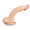 Загнутый фаллоимитатор-реалистик с присоской 17,5 см