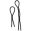 Эрекционные лассо 2 шт Silicone Cock Ties Black