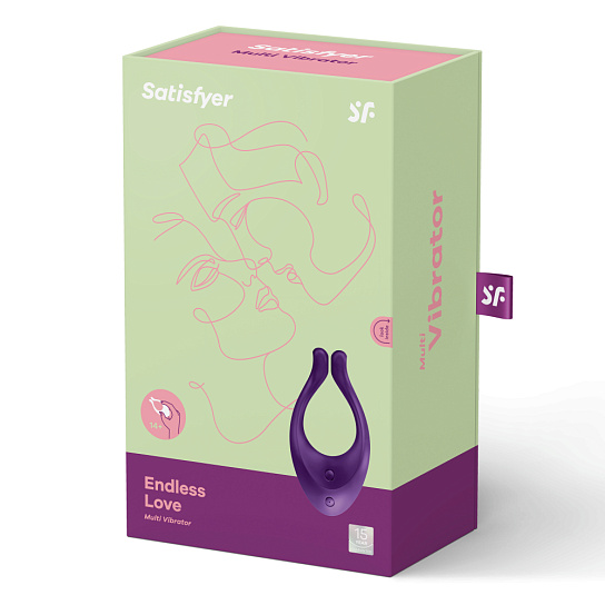 Многофункциональный стимулятор Satisfyer Endless Love, фиолетовый