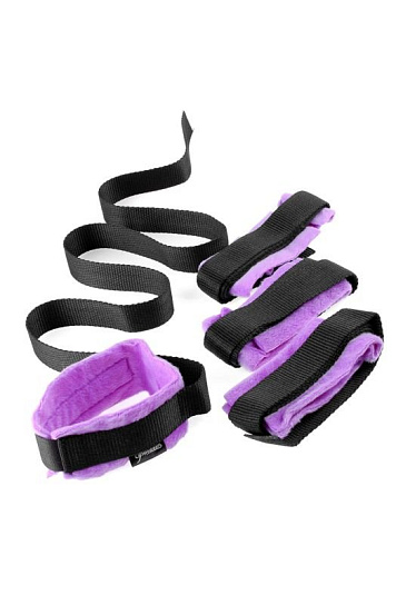 Комплект бондаж для новичков Beginner's Bondage Set, фиолетовый
