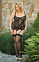 Корсет с пажами SoftLine Collection ELENA с открытой спиной, XL