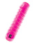 Вибратор с винтовыми ребрышками Candy Twirl Massager
