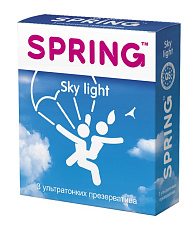 Презервативы тонкие Spring Sky Light, №3