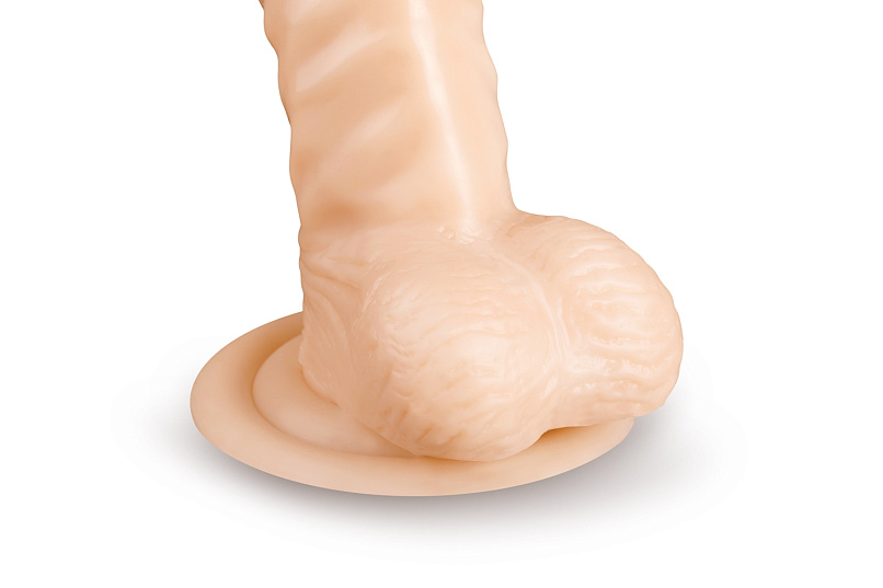 Изогнутый реалистичный фаллоимитатор Brazzers 14,5 см