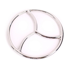 Металлическое кольцо Shibari Ring Tri из нержавеющей стали
