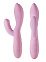 Двойной женский вибратор The Princess, 20,5 см, розовый