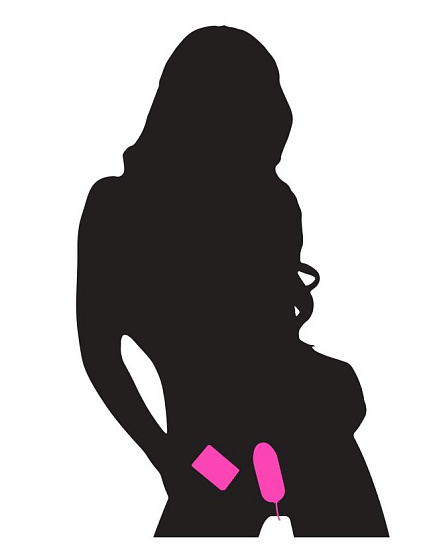 Неоновая вибропуля Neon Luv Touch с пультом ДУ, розовая