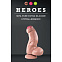 Фаллоимитатор на присоске Heroes #18 - Flesh 15,5 см
