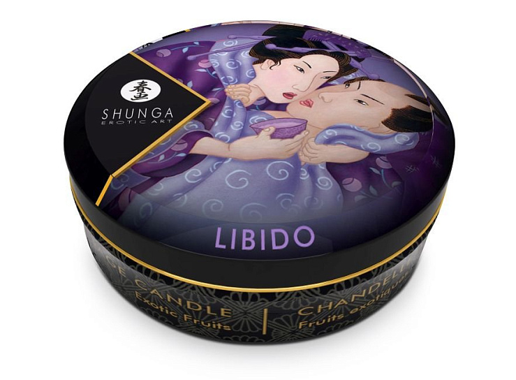 Массажная свечка из соевого воска с ароматом Экзотических фруктов, 30 мл