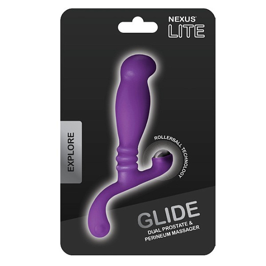 Массажер простаты NEXUS Glide с вращающимся металлическим шариком