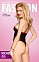 Боди на одно плечо SoftLine Michelle черно-красное, S/M