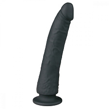 Фаллоимитатор на присоске Easytoys Suction Cup Dildo, 19 см, черный