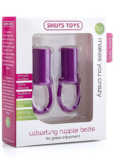 Силиконовый стимулятор для сосков, фиолетовый