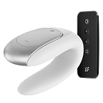 Вибратор для пар Satisfyer Double Fun, белый