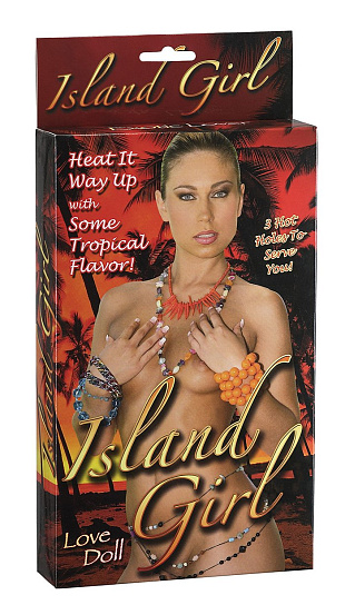 Надувная резиновая кукла для мужчин Island Girl
