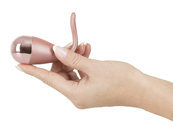 Вибропуля со стимулятором клитора Belou