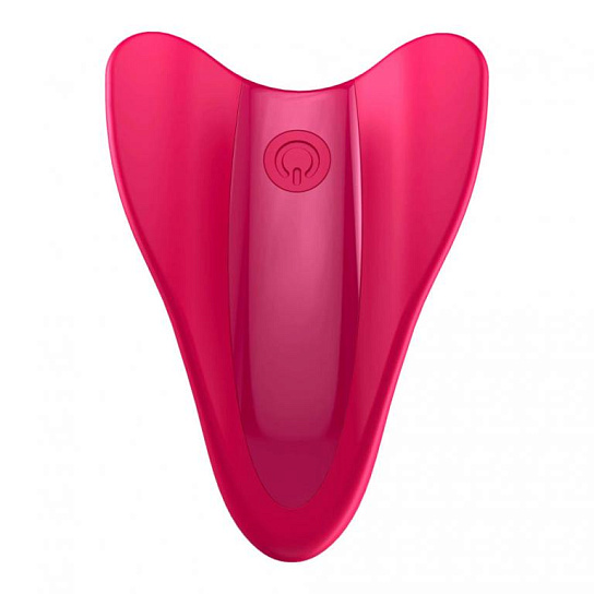 Мини-вибромассажер для эрогенных зон Satisfyer High Fly, красный
