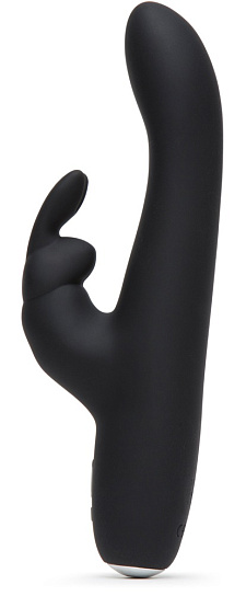 Стройный вибратор-кролик Greedy Girl Slimline