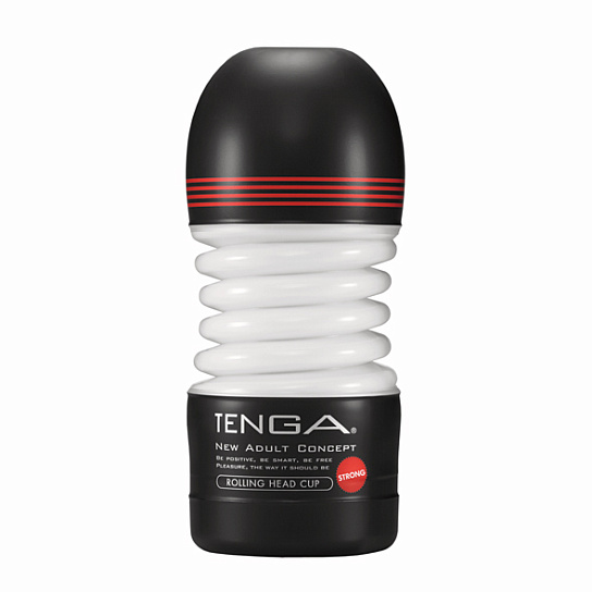 Мастурбатор с подвижной головкой Tenga Rolling Head Cup Strong