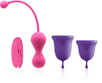 Набор Magic Motion Magic Kegel Master 2 + JimmyJane Менструальные чаши