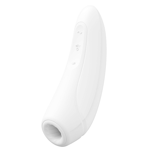 Стимулятор клитора Satisfyer Curvy 1 +, белый