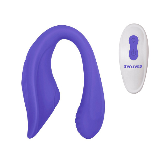 Гибкий вибростимулятор для пар Evolved Anywhere Vibe