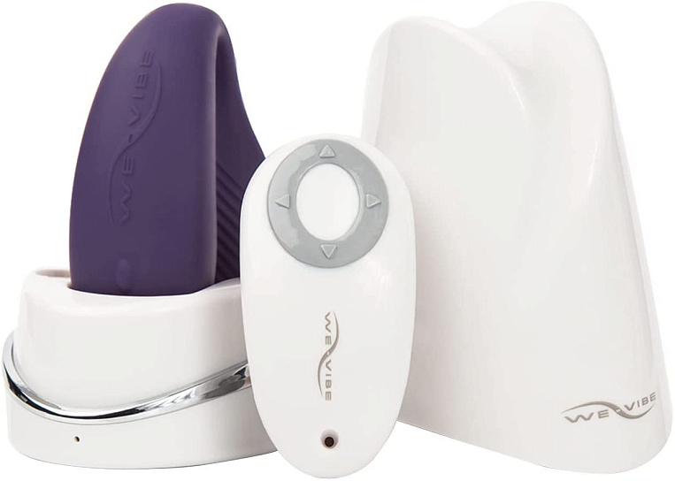 Инновационный вибратор для пар We-Vibe Sync с ДУ, фиолетовый