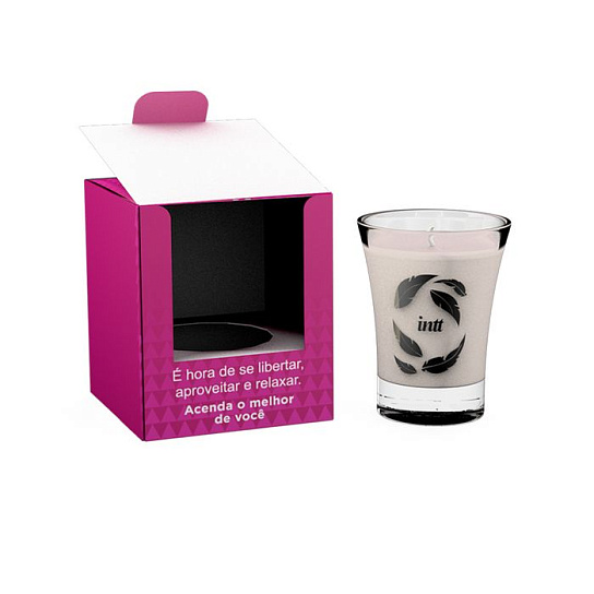 Массажная аромасвеча Intt Kissable Candle, иланг-иланг, 40 г