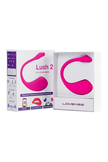 Виброяйцо Lovense Lush 2 с дистанционным управлением