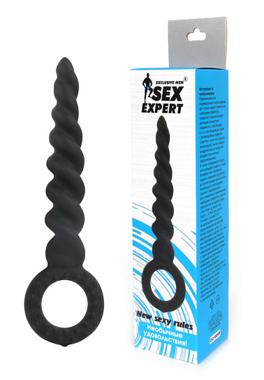 Анальный стимулятор спиралевидной формы