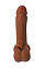 Фаллос TOYFA RealStick Elite Mulatto мулат, 16 см
