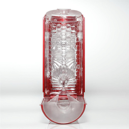 Мастурбатор с вакуумным эффектом Tenga Flip Hole, красный