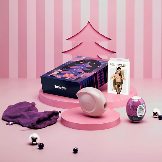 Эротический адвент-календарь Satisfyer Advent Box, набор, 4 предмета